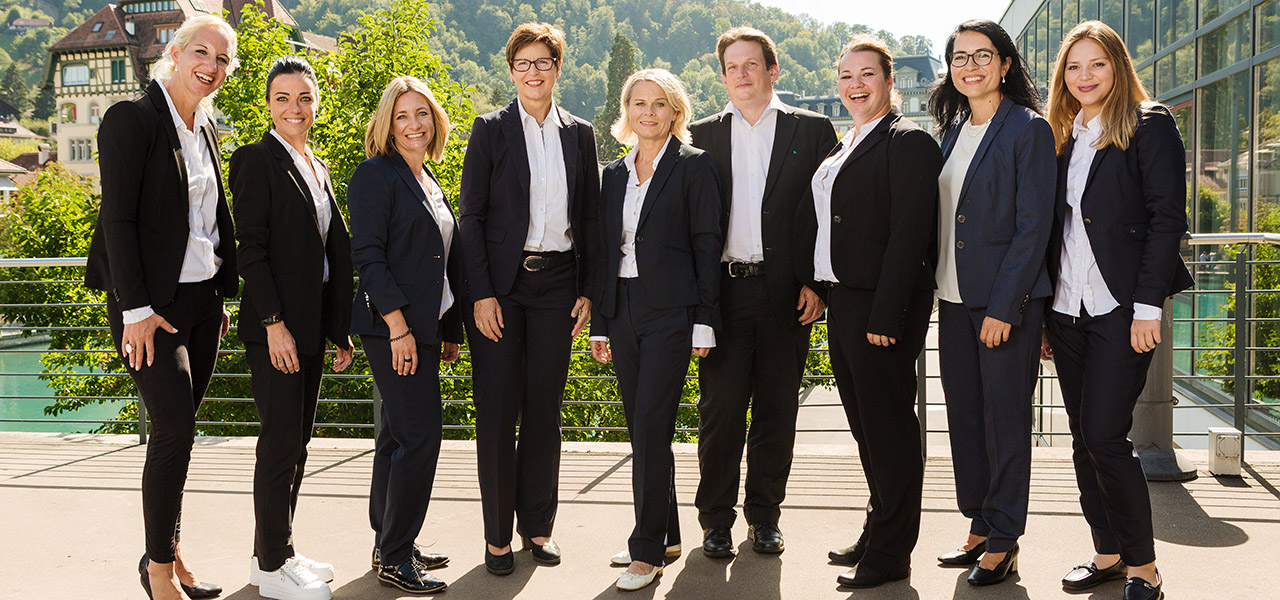 Gruppenfoto Team fenik AG Schweiz